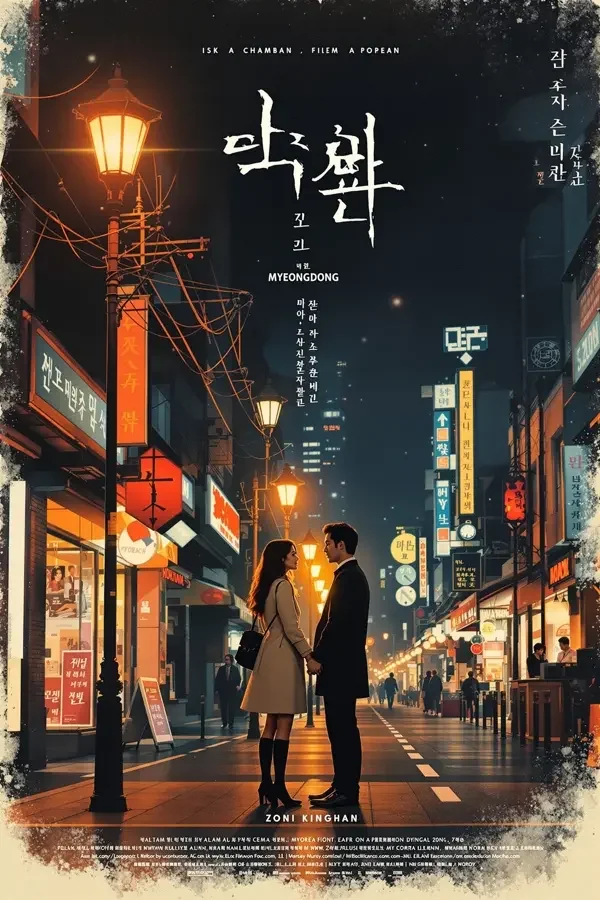 明洞恋人海报 · 被窝电影 明洞恋人(명동 연인)韩国爱情、都市电影海报